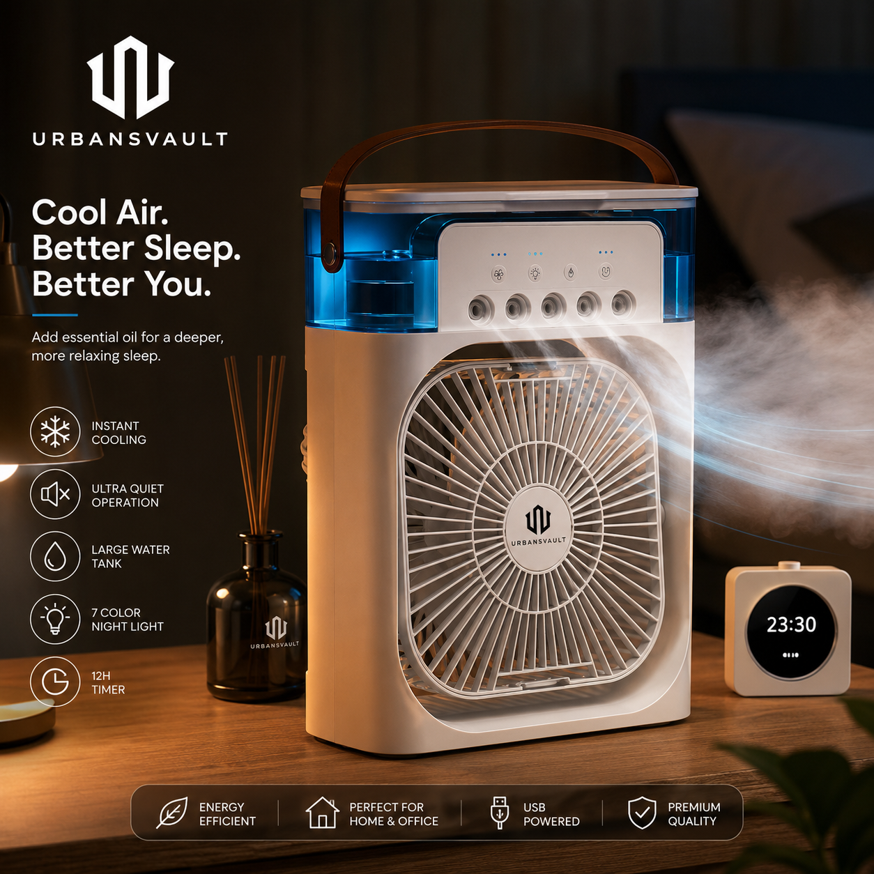 Portable Mini Air Cooler Fan