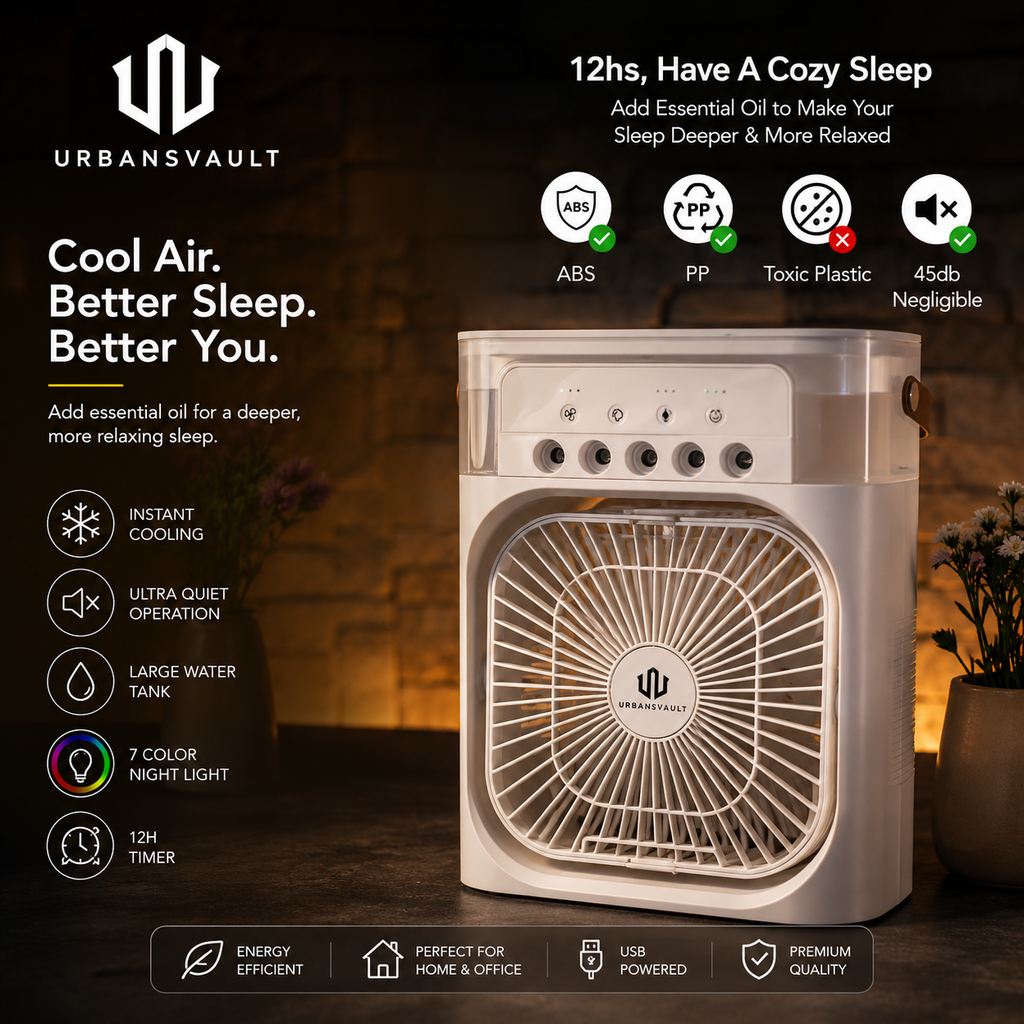 Portable Mini Air Cooler Fan